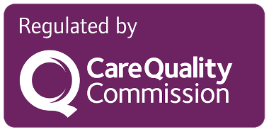 Care Quality Commission Regulated logo